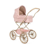 Doll pram - Powder Pink Check poppenwagen - Konges Slojd