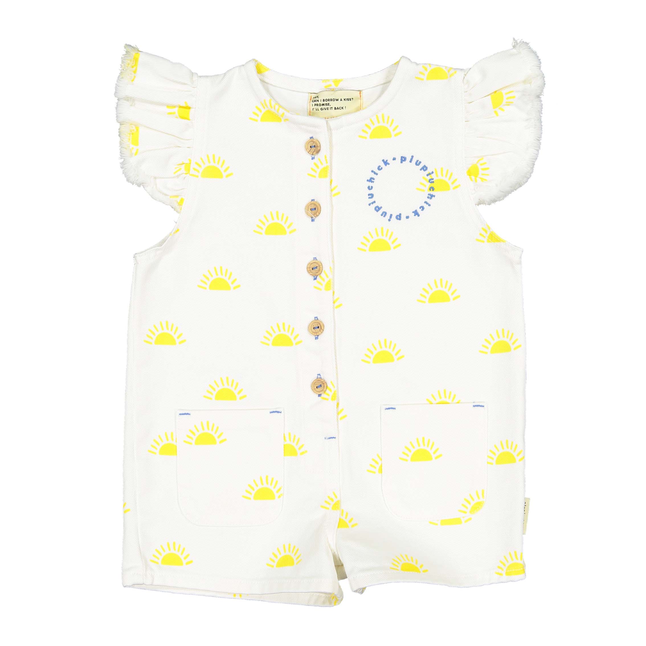Playsuit - off-white sun - piupiuchick