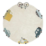 Wasbaar tapijt - Wheels - Lorena Canals