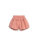 Linnen short - Coral - Play Up