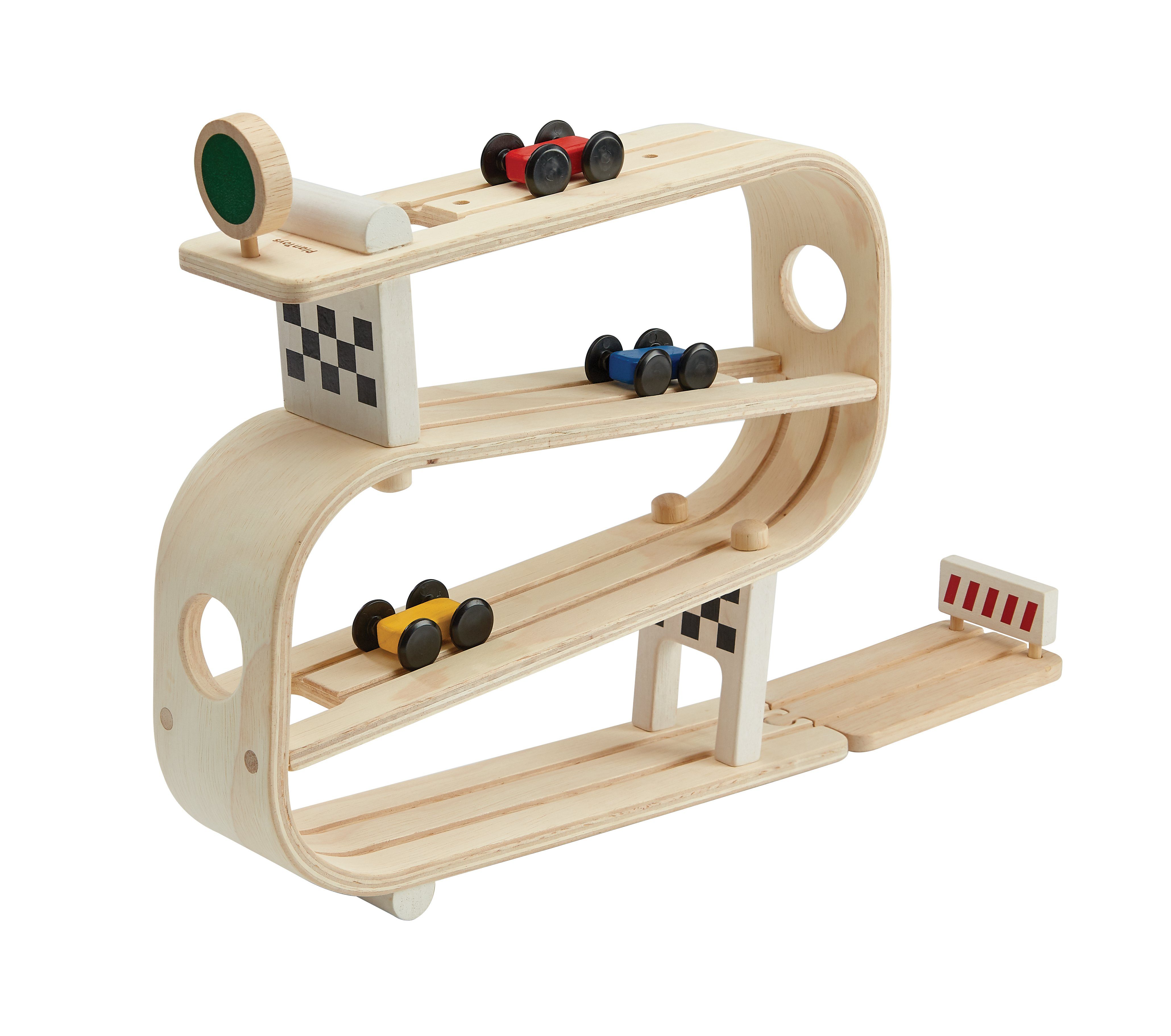 Houten speelgoed circuit racer - PlanToys