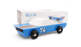 Speelgoedauto hout - Blu74 Racer - Candylab
