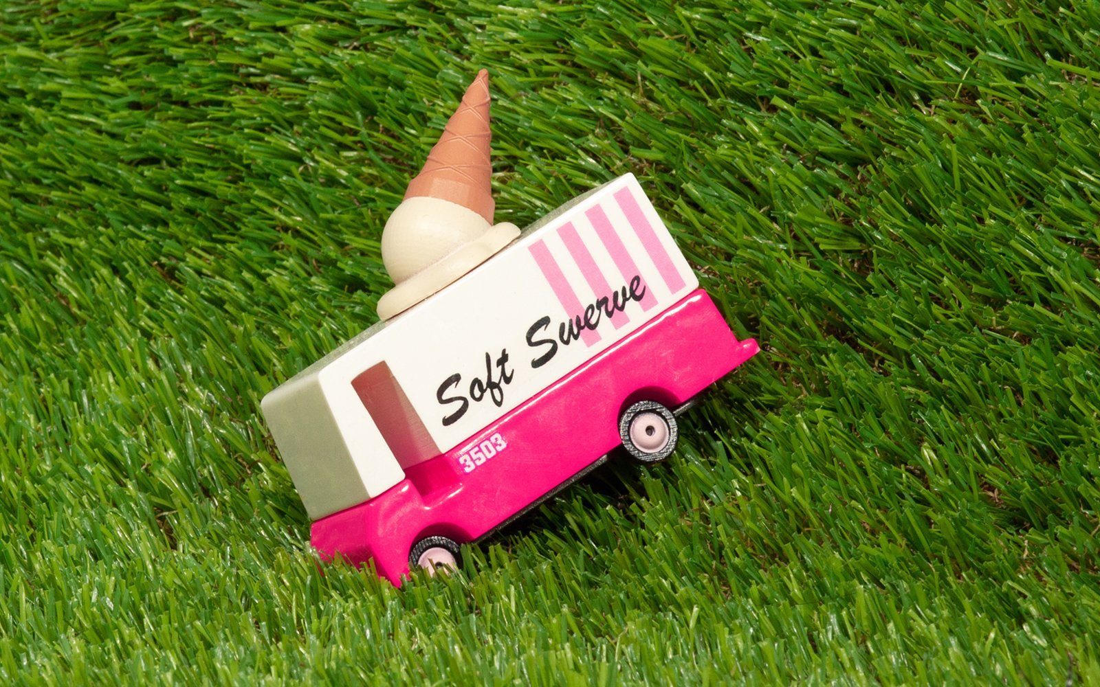 Candylab - Speelgoedauto hout - Candyvan Ice Cream Van