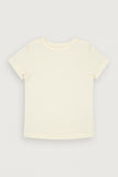 T-shirt korte mouwen - Cream - Gray Label