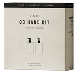 Handcare kit - Peony & Cranberry - 2x300ml - Humdakin