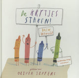 De krijtjes staken - Oliver Jeffers - De Fontein