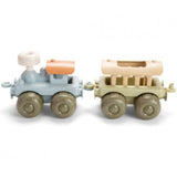 Speelgoed treinen BIOplastic sugarcane - set van 2 - Dantoy