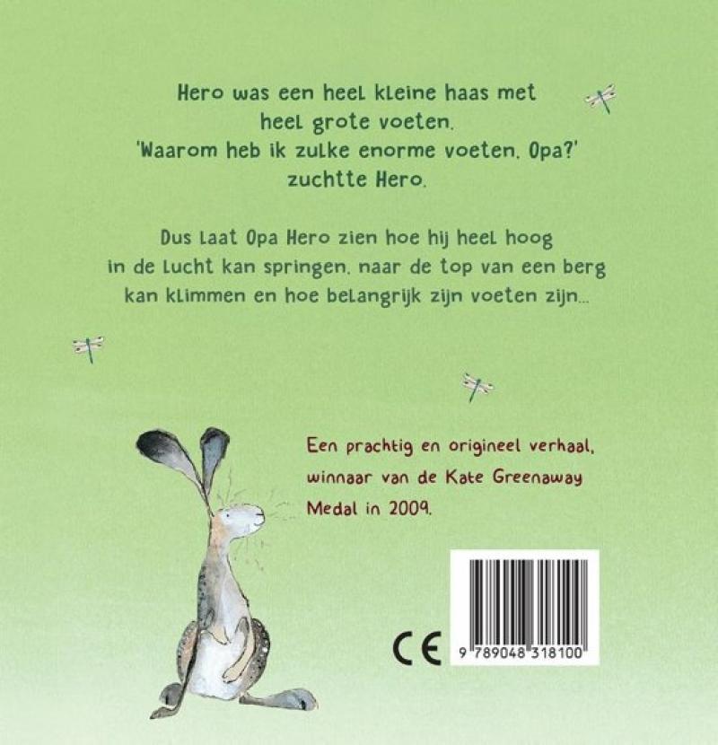 Veltman Uitgevers - Prentenboek De haas met de grote voeten - Catherine Rayner