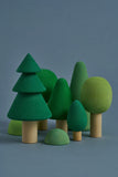 Houten blokken - Forest color - Raduga Grez