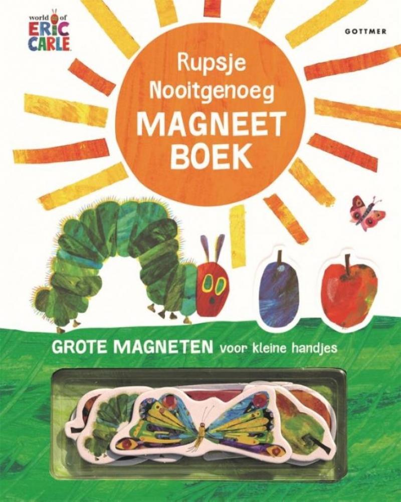 Rupsje nooitgenoeg magneetboek - Eric Carle - Gottmer