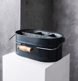 Organizing bucket opberger zink 30x20 - Grey - Humdakin