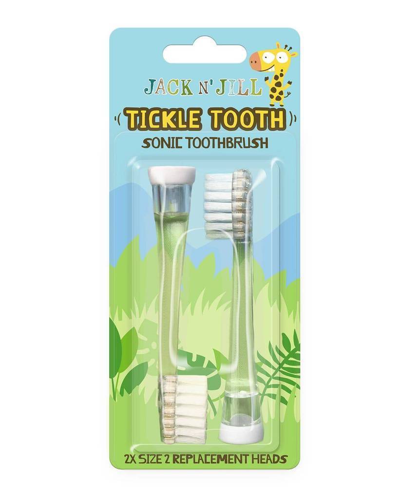 Vervangborstels 2-pack - Tickle Tooth - Jack N' Jill