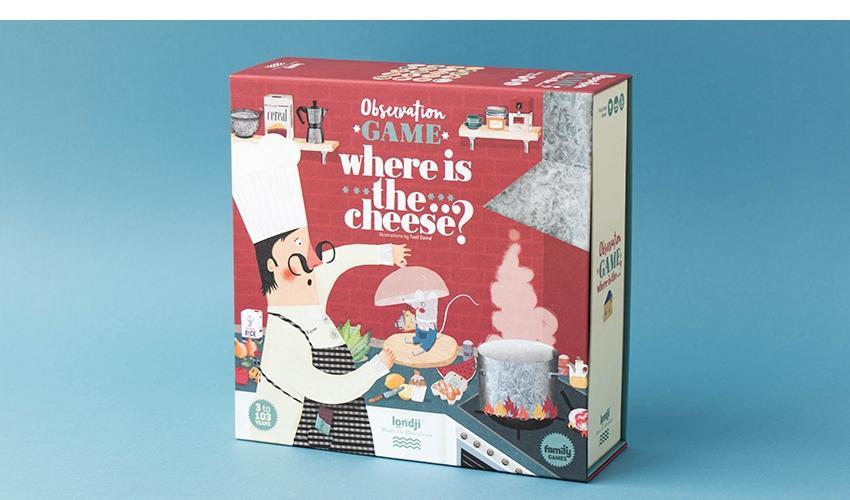 Gezelschapspel - Where is the cheese? - Londji