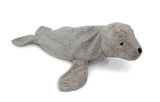 Cuddly animal zeehond grijs met warmtekussen pitjes - Large - Senger Naturwelt
